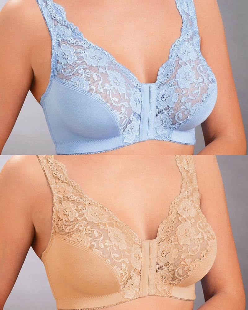 ๐Buy 1 Get 1 FREE๐ - Front Hook Stretch-lace Bra