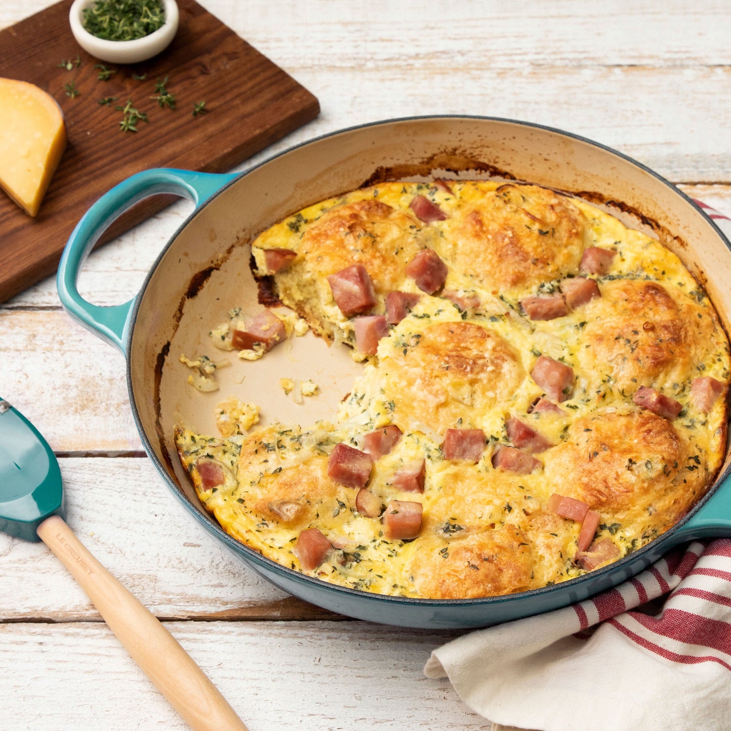 Signature Cast Iron 3.5-quart Caribbean Braiser