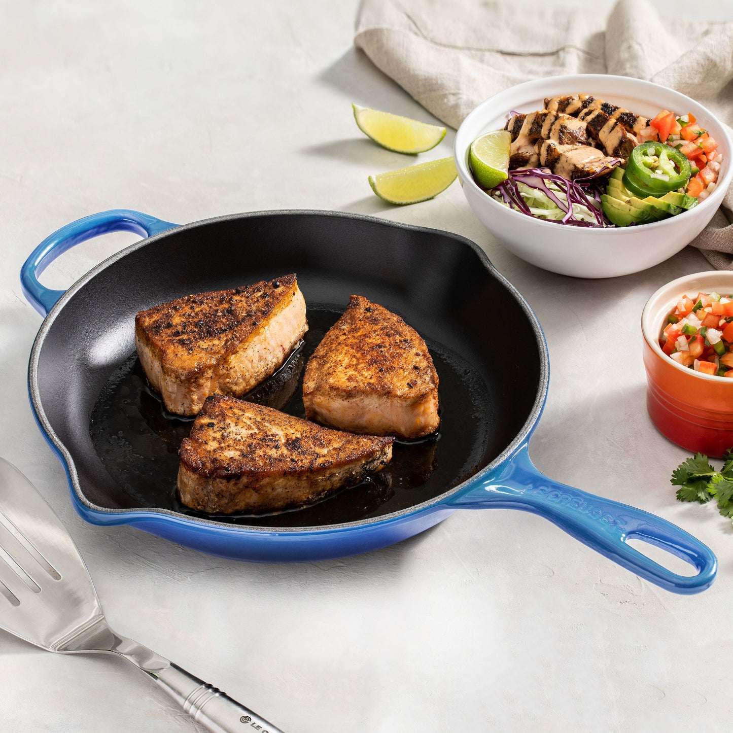 Signature Cast Iron 11.75-inch Marseille Skillet