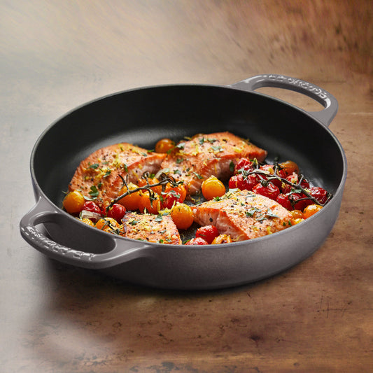Signature Cast Iron 11-inch Oyster Everyday Pan