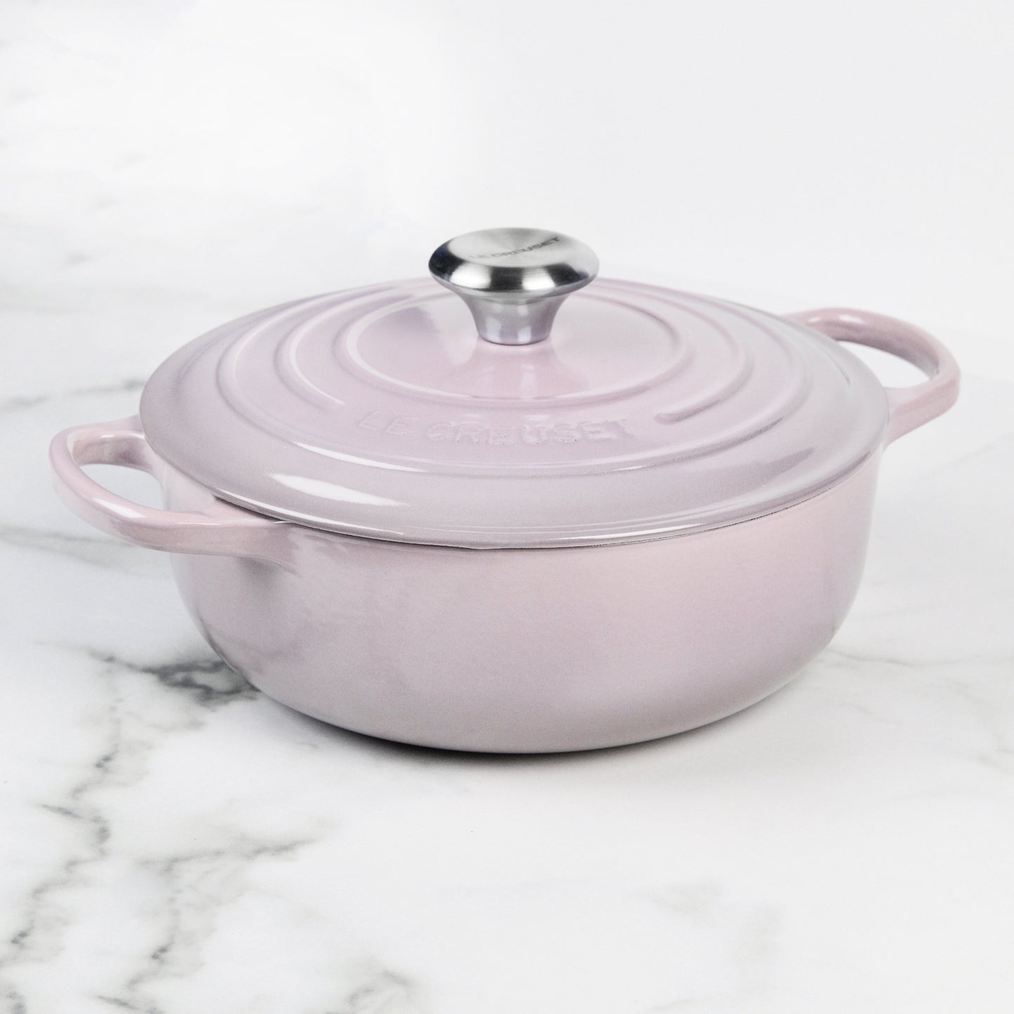 Signature Cast Iron 3.5-quart Shallot Sauteuse Dutch Oven