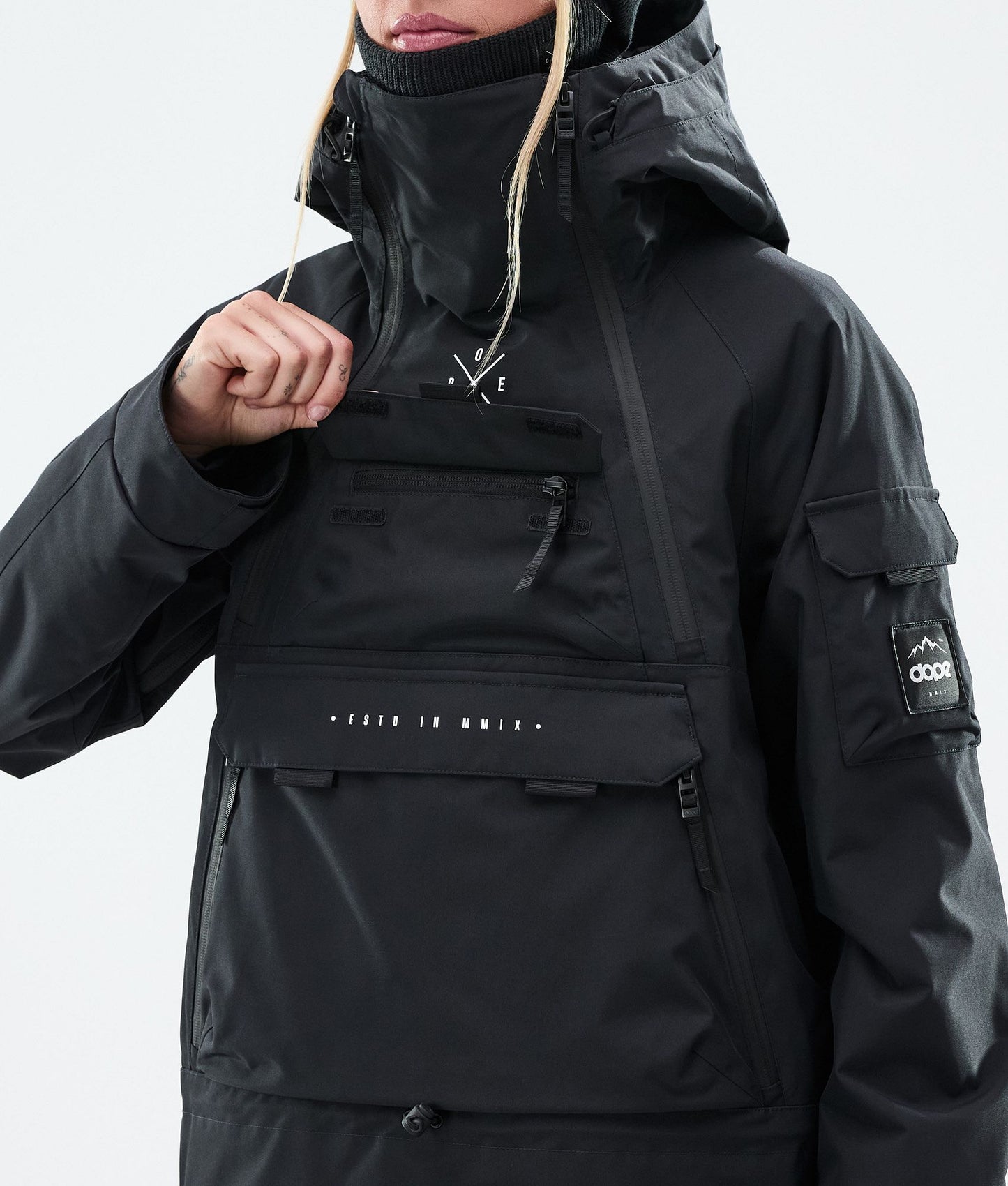 Snowboard Jacket For Women Black
