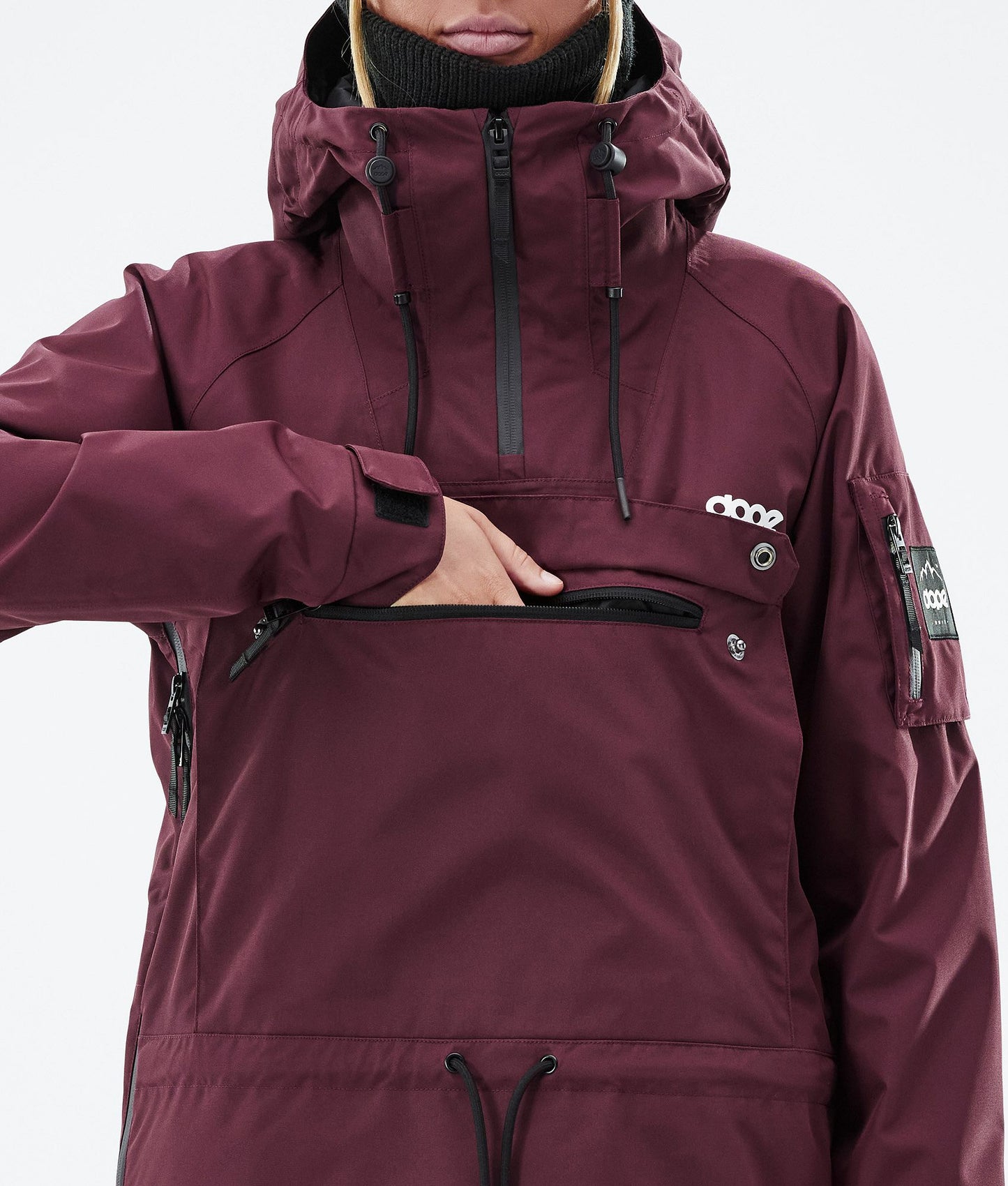 Snowboard Jacket For Women Don Burgundy