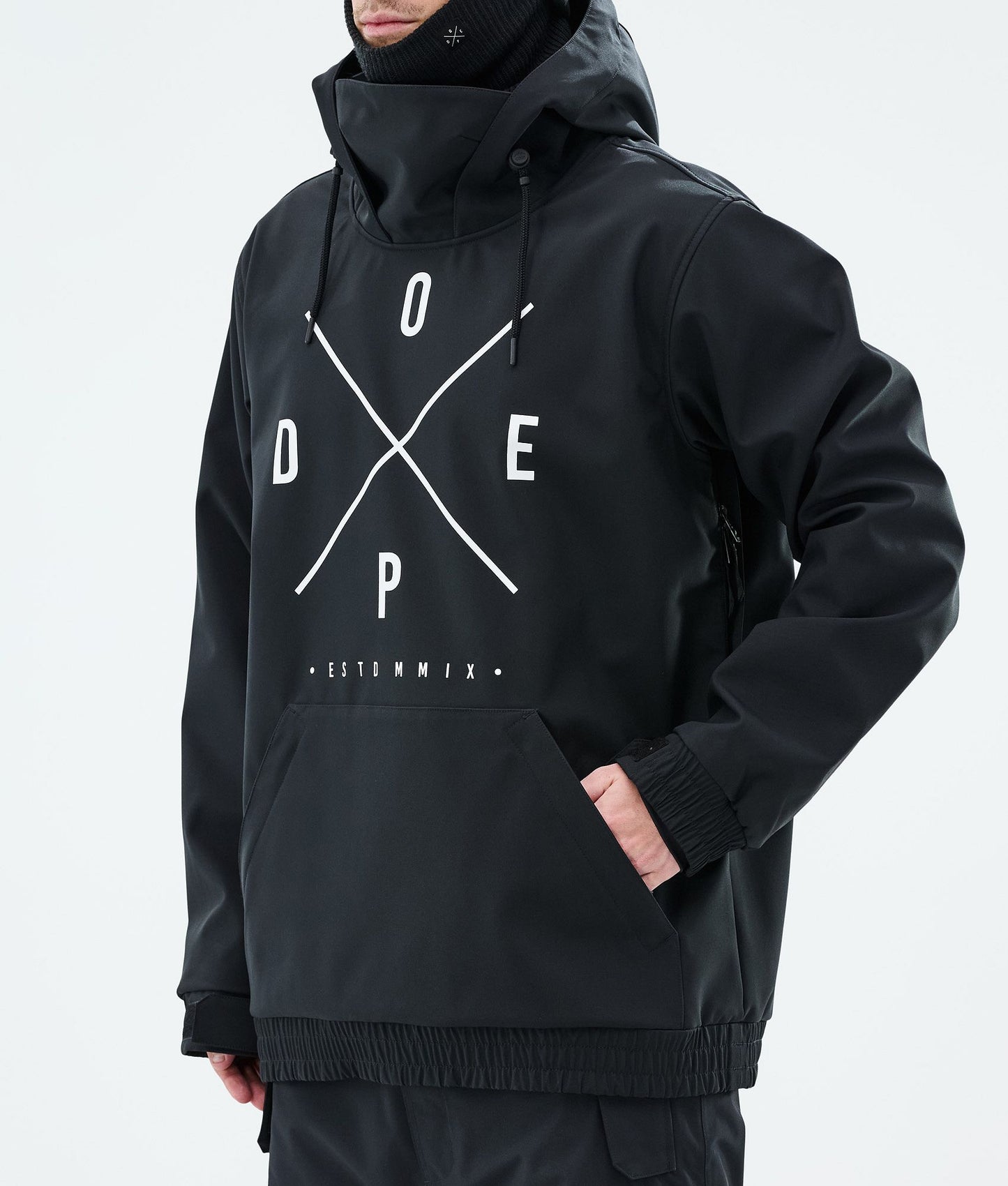 Snowboard Jacket For Men 2X-Up Black