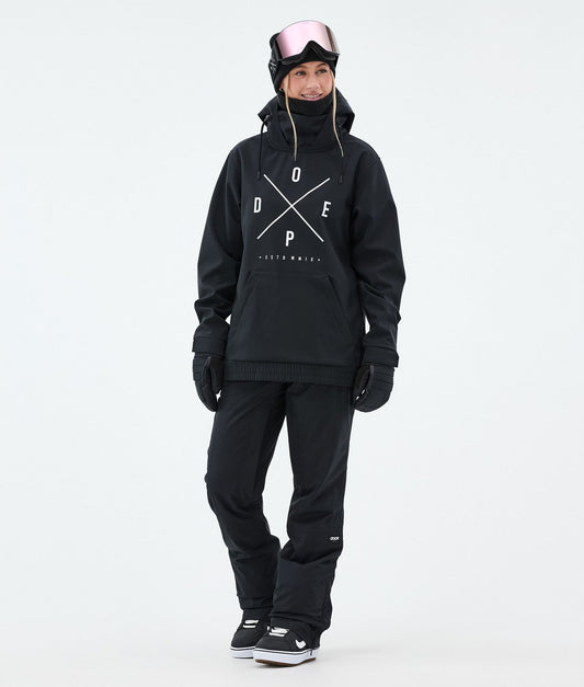 Snowboard Jacket For Women 2X-Up Black