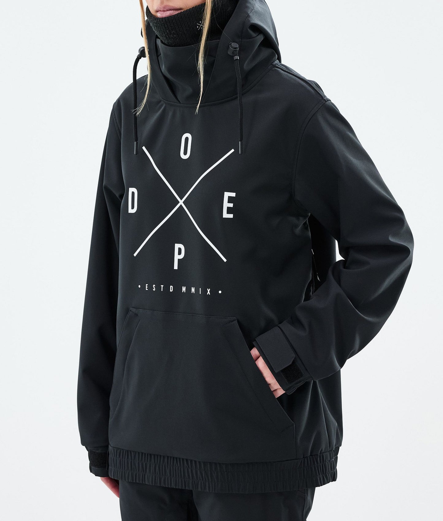 Snowboard Jacket For Women 2X-Up Black