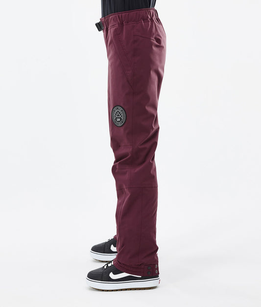 Snowboard Pants For Women Burgundy