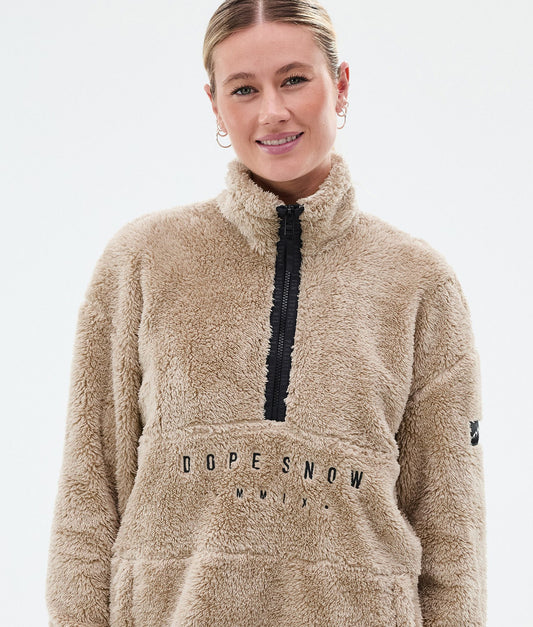 Fleece Sweater For Women Sand