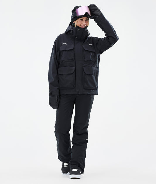 Snowboard Jacket For Women Black