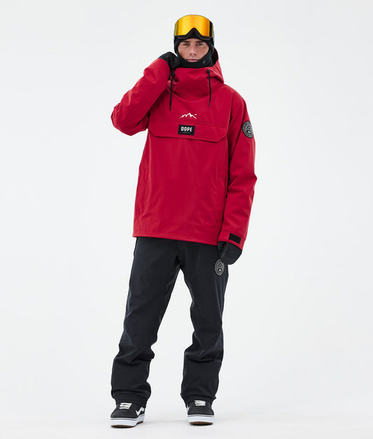 Snowboard Jacket For Men Deep Red