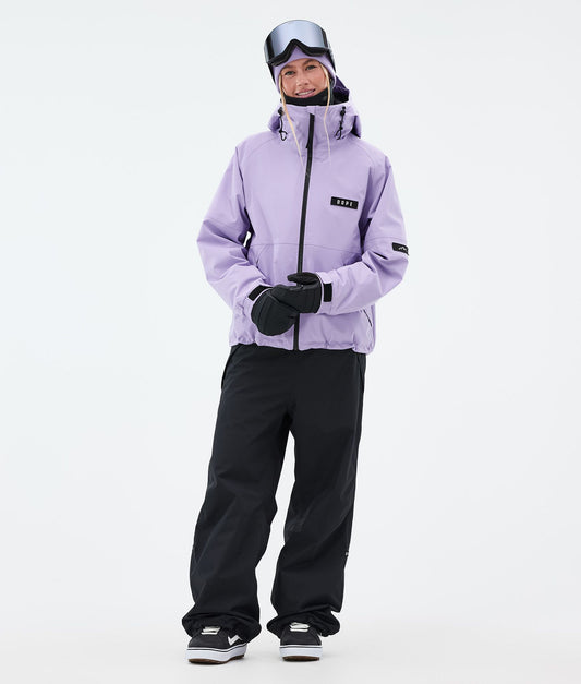 Snowboard Jacket For Women Faded Violet