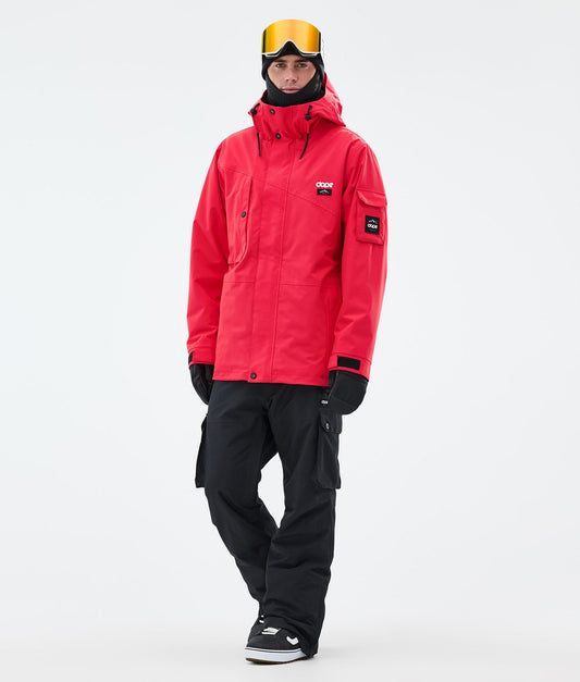 Snowboard Jacket For Men Red