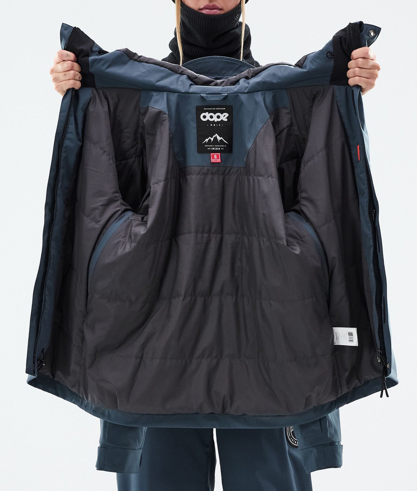 Snowboard Jacket For Women Metal Blue