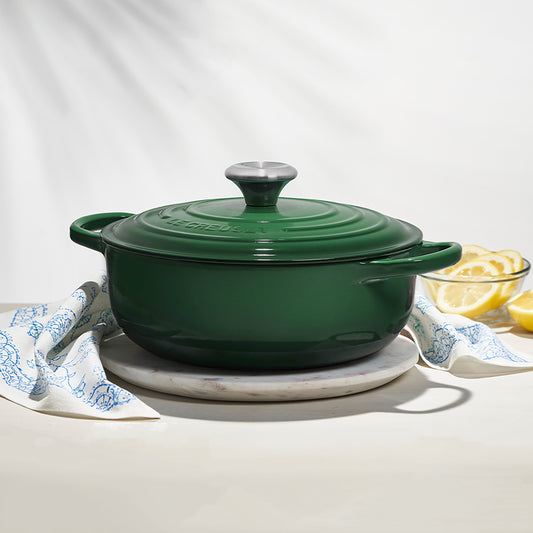 Signature Cast Iron 3.5-quart Artichaut Sauteuse Dutch Oven