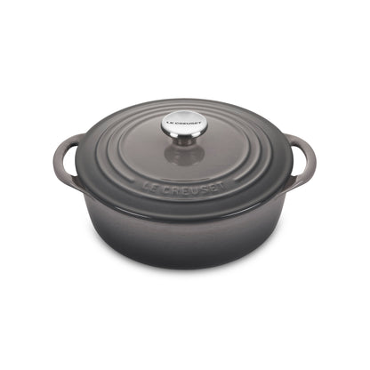 Cast Iron 2.75-quart Oyster Shallow Round Dutch Oven