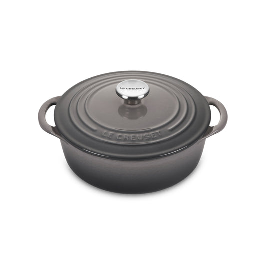 Cast Iron 2.75-quart Oyster Shallow Round Dutch Oven