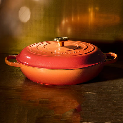 Signature Cast Iron 5-quart Flamme Doree Braiser