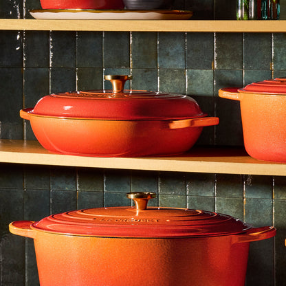 Signature Cast Iron 15.5-quart Flamme Doree Oval Dutch Oven