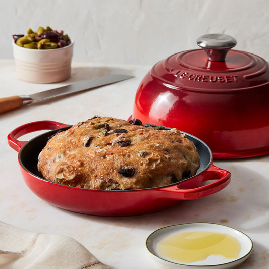 Signature Cast Iron 9.5-inch Cerise Bread Oven