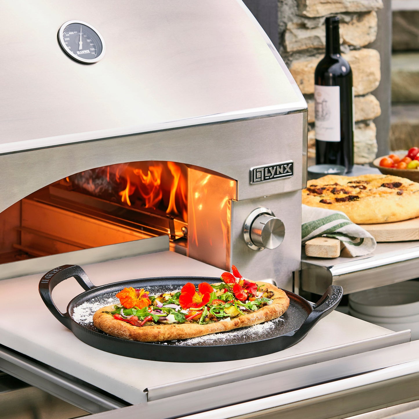 Alpine Outdoor Cast Iron 15-inch Pizza Pan