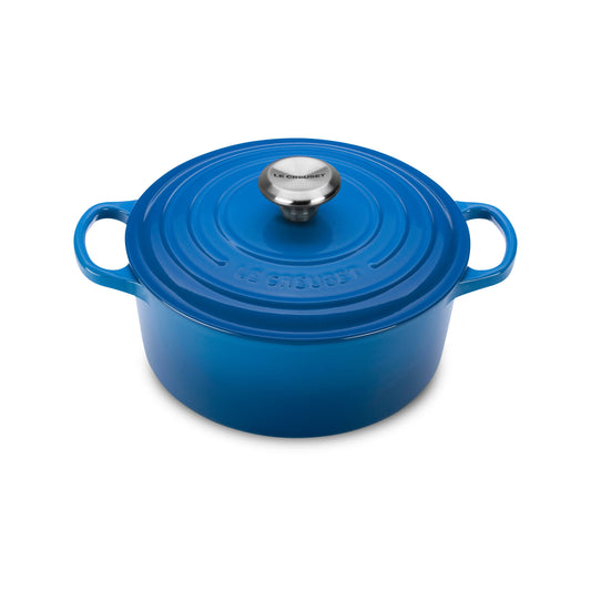 Signature Cast Iron 4.5-quart Marseille Round Dutch Oven