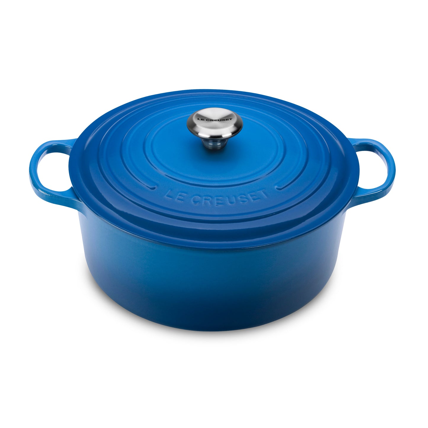 Signature Cast Iron 7.25-quart Marseille Round Dutch Oven