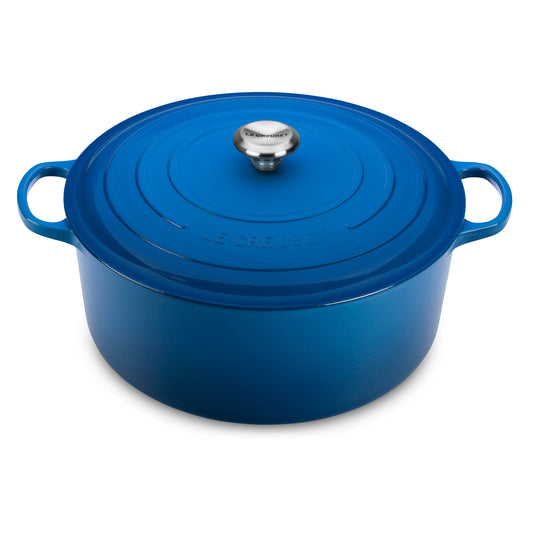 Signature Cast Iron 13.25-quart Marseille Round Dutch Oven