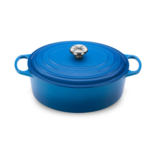Signature Cast Iron 6.75-quart Marseille Oval Dutch Oven