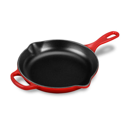 Signature Cast Iron 9-inch Cerise Skillet