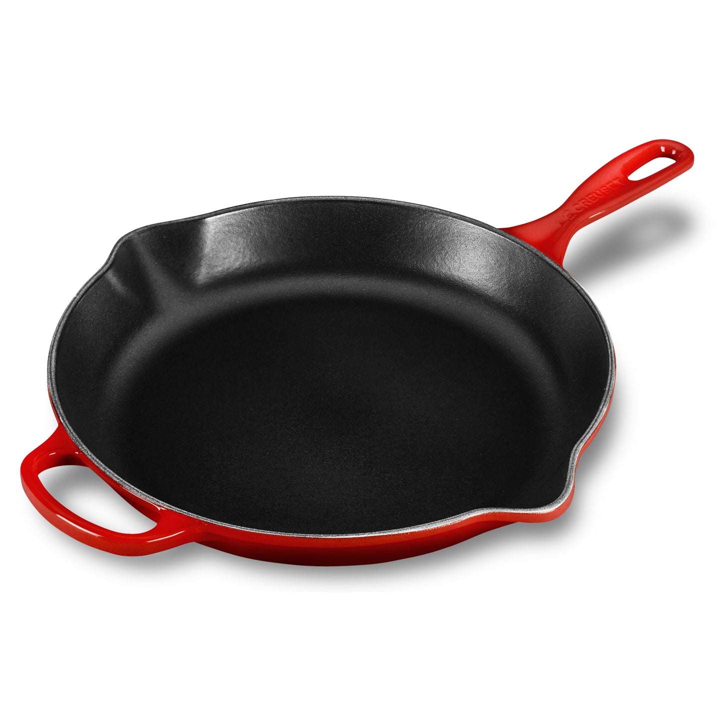 Signature Cast Iron 11.75-inch Cerise Skillet