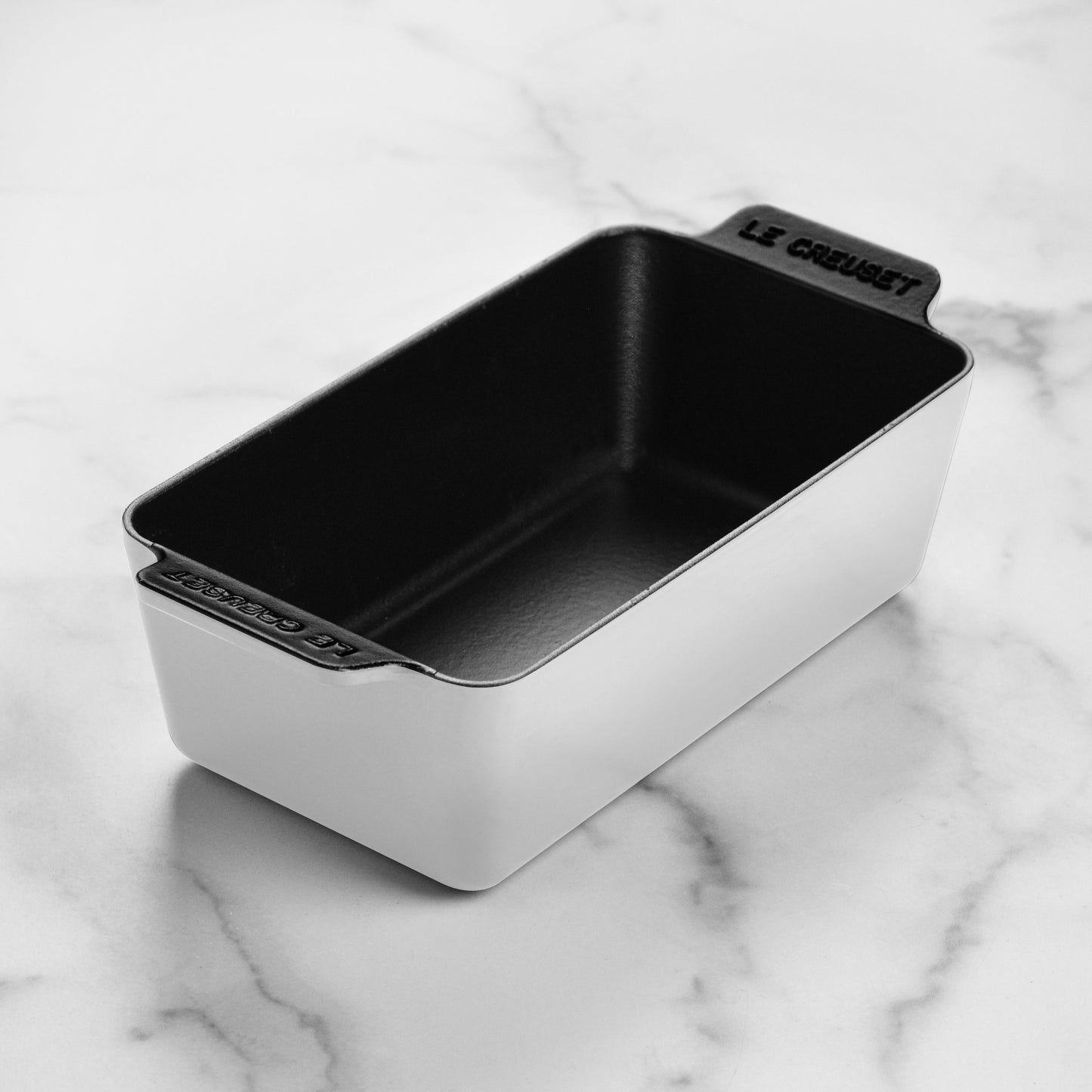 Signature Cast Iron 9 x 5-inch White Loaf Pan