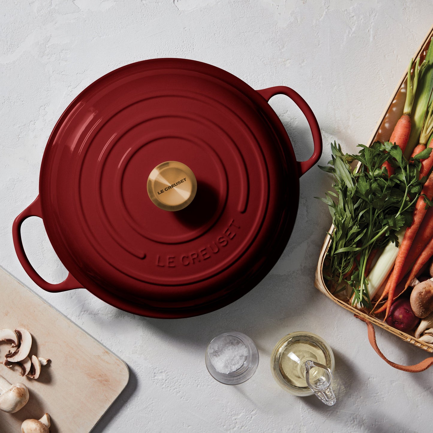 Signature Cast Iron 5-quart Rhone Braiser