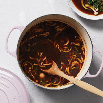 Signature Cast Iron 5.5-quart Shallot Round Dutch Oven