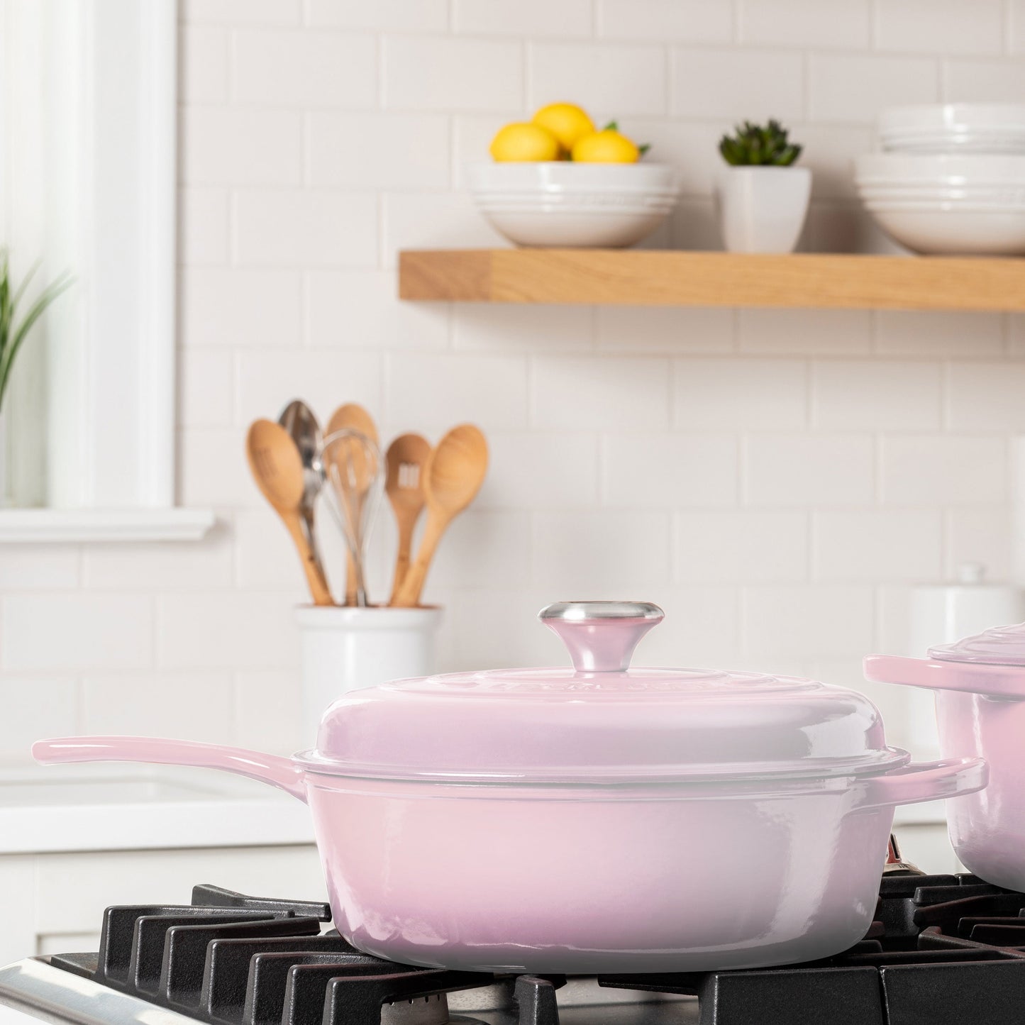 Signature Cast Iron 3.75-quart Shallot Cassadou