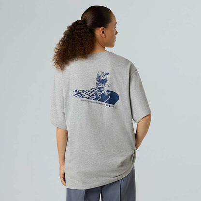 Unisex Run Graphic Relaxed T-Shirt