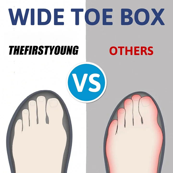 (Limited Time Sale 70%off)Men's Thick Warm Orthopedic Support Wide Toe Snow Boots Non-slip Waterproof Anti-skid Fur Lined Winter Boots