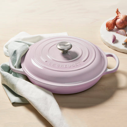 Signature Cast Iron 3.5-quart Shallot Braiser