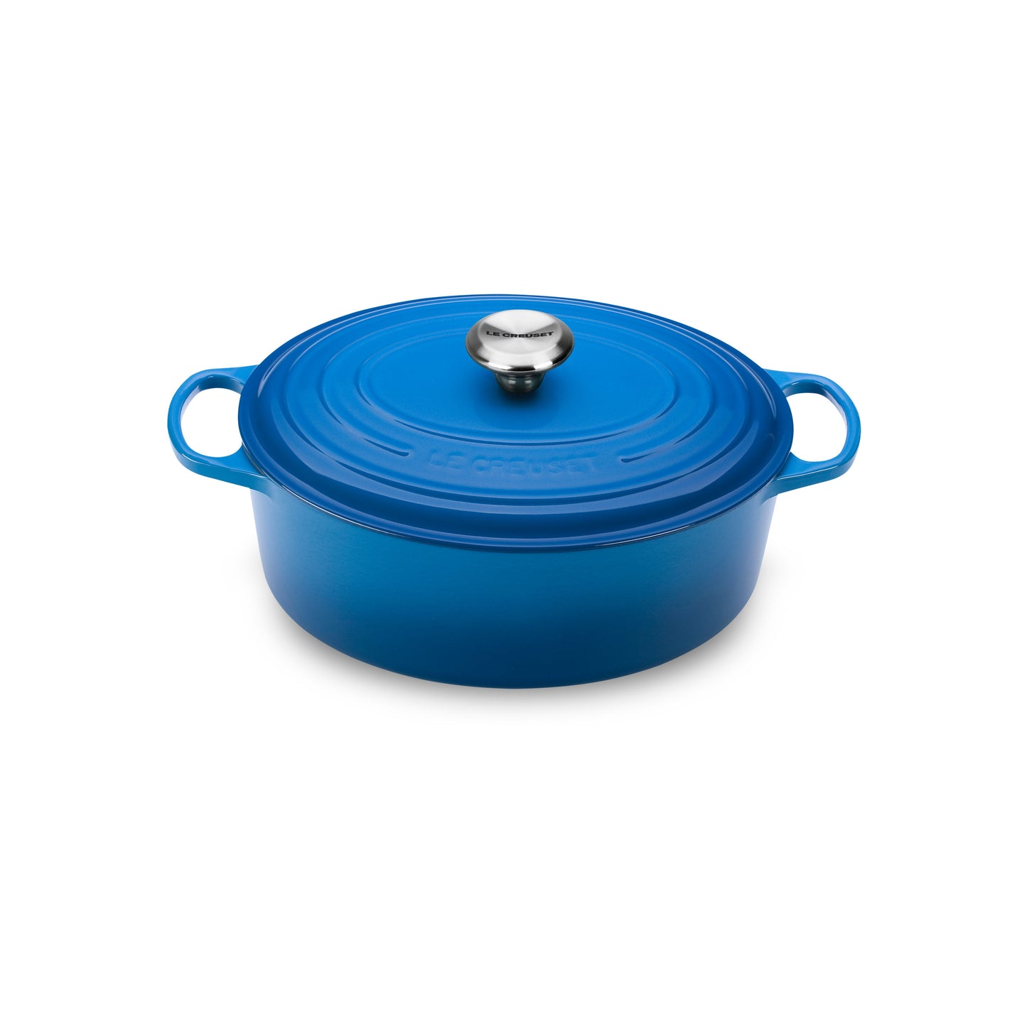 Signature Cast Iron 2.75-quart Marseille Oval Dutch Oven
