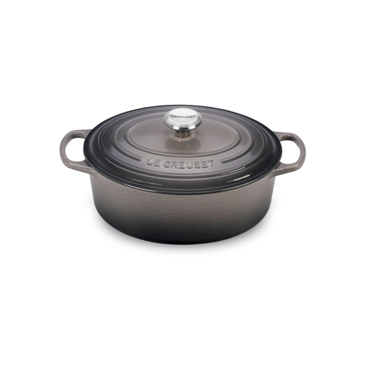 Signature Cast Iron 2.75-quart Oyster Oval Dutch Oven