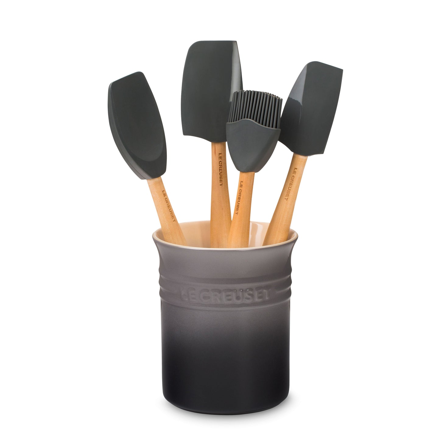 5 Piece Oyster Silicone Utensil Set