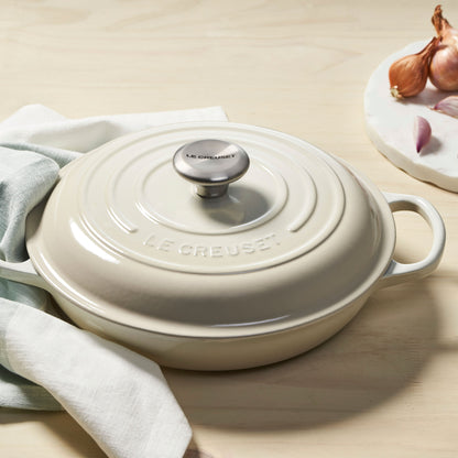 Signature Cast Iron 5-quart Meringue Braiser