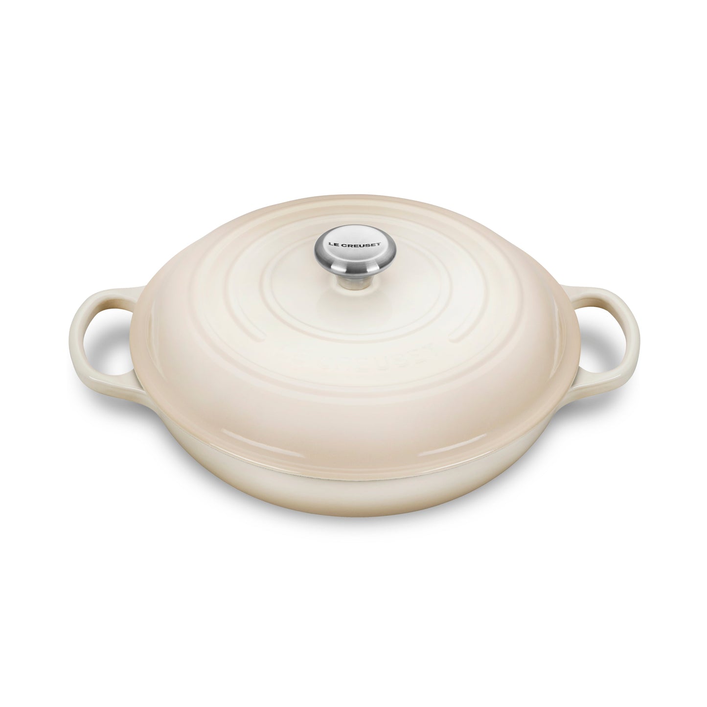 Signature Cast Iron 3.5-quart Meringue Braiser