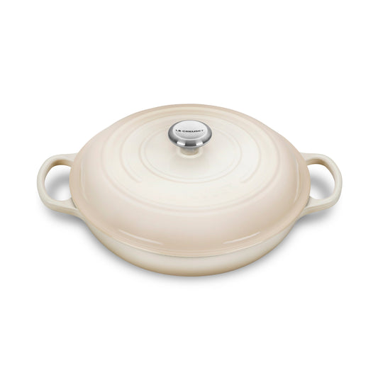 Signature Cast Iron 3.5-quart Meringue Braiser
