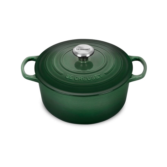 Signature Cast Iron 4.5-quart Artichaut Round Dutch Oven