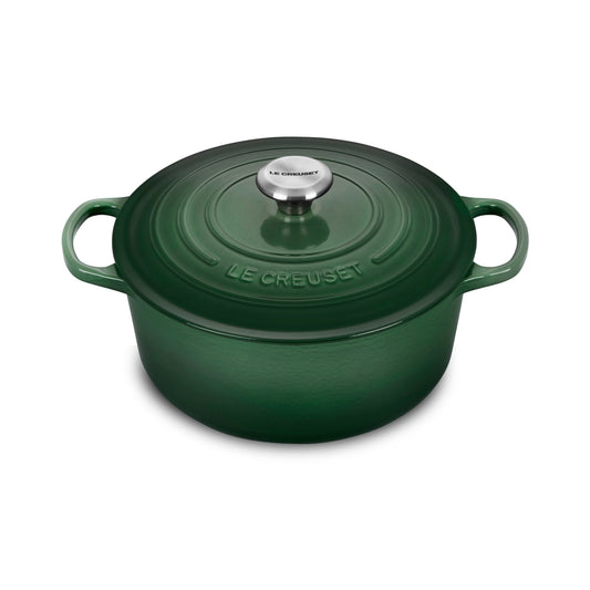 Signature Cast Iron 5.5-quart Artichaut Round Dutch Oven
