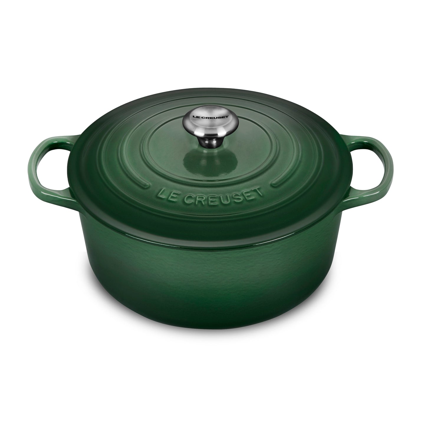 Signature Cast Iron 7.25-quart Artichaut Round Dutch Oven