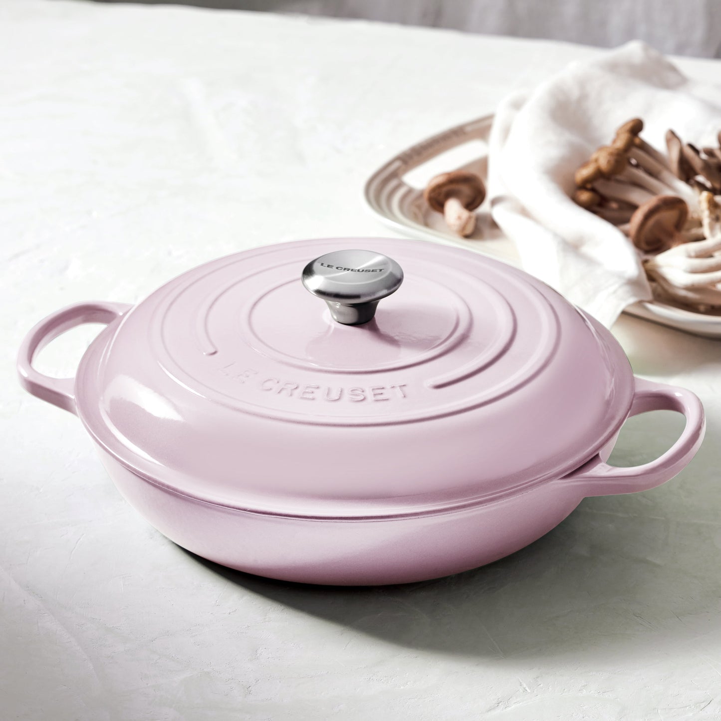 Signature Cast Iron 5-quart Shallot Braiser