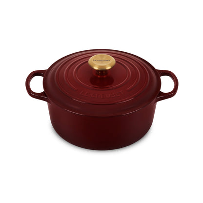 Signature Cast Iron 4.5-quart Rhone Round Dutch Oven