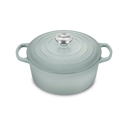 Signature Cast Iron 4.5-quart Sea Salt Round Dutch Oven