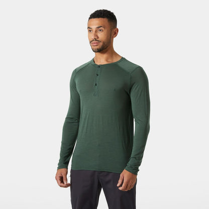 Men's Durawool Long Sleeve Henley